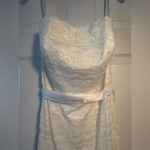 David's Bridal | Dresses | Davids Bridal Horizon Blue Bridesmaids Dress |  Poshmark